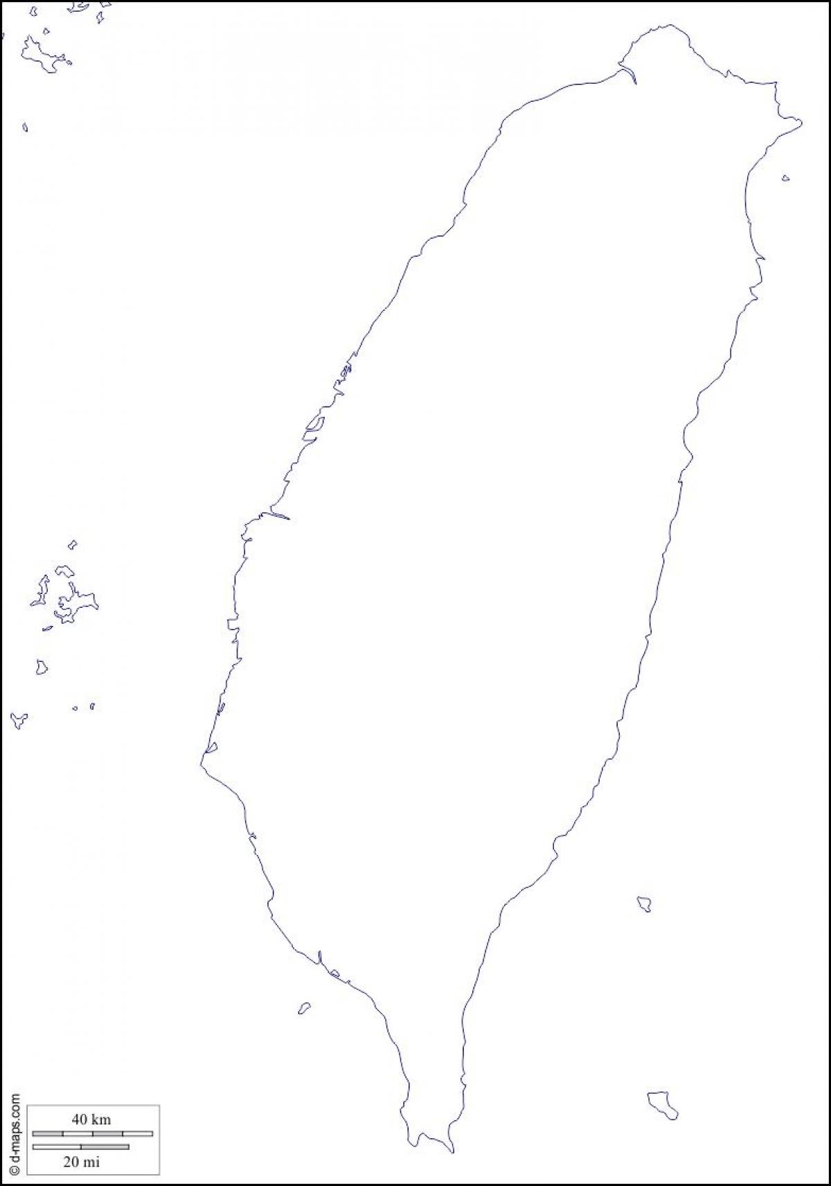 Tayvan haritası boş