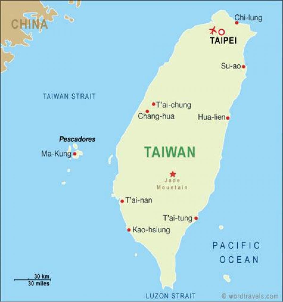 Tayvan taoyuan Uluslararası Havaalanı Haritayı göster