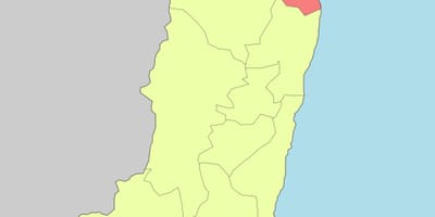 Hualien Tayvan haritası 